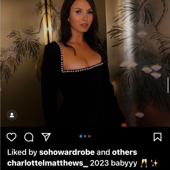 Odd muse London black mini pearl dress - Picture 12 of 17